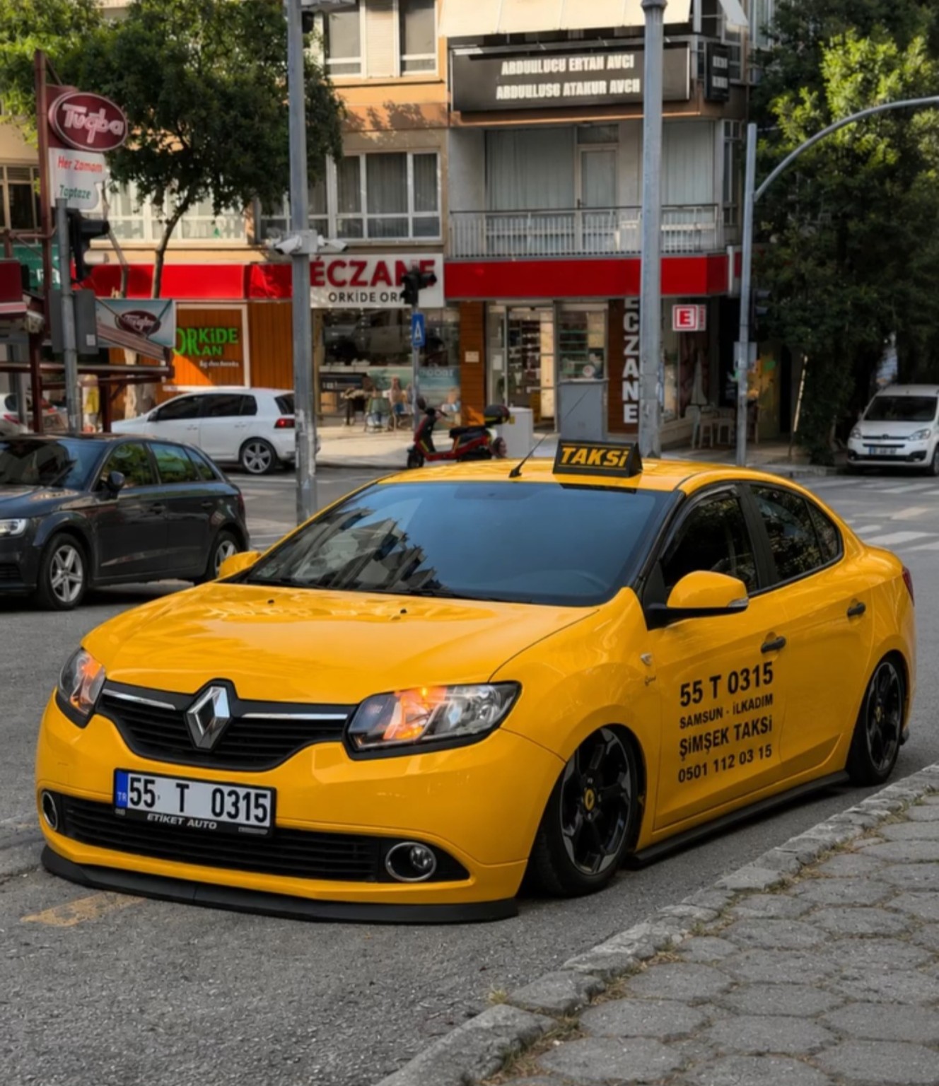 Şimşek Taksi aracı - Samsun İlkadım